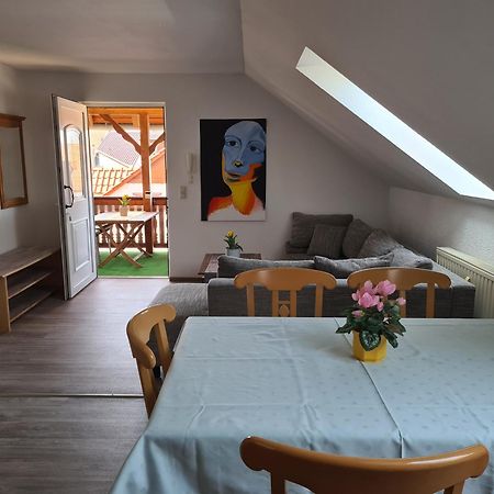 Ferienwohnung Weisskopf Alkersleben Eksteriør billede