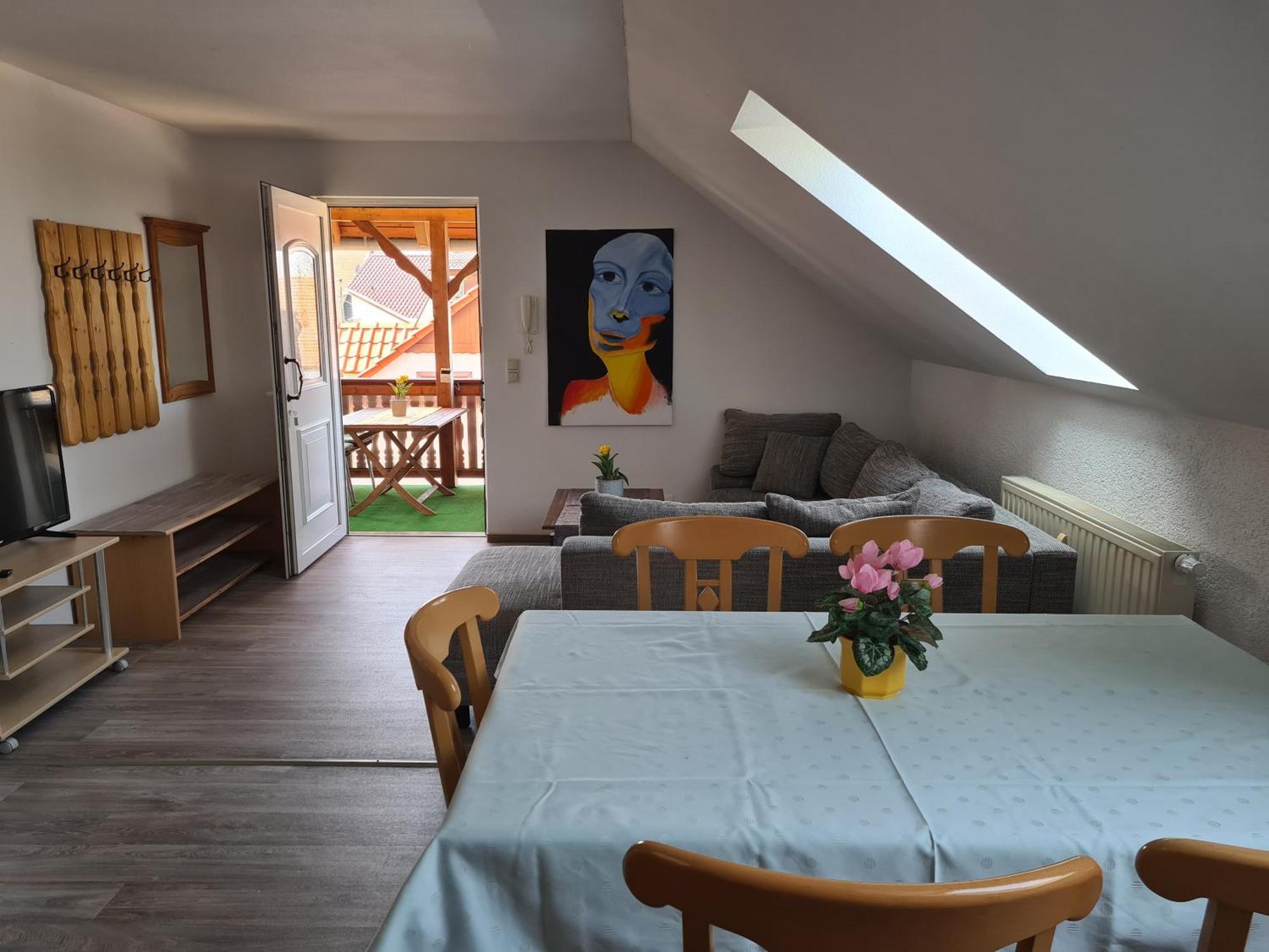 Ferienwohnung Weisskopf Alkersleben Eksteriør billede