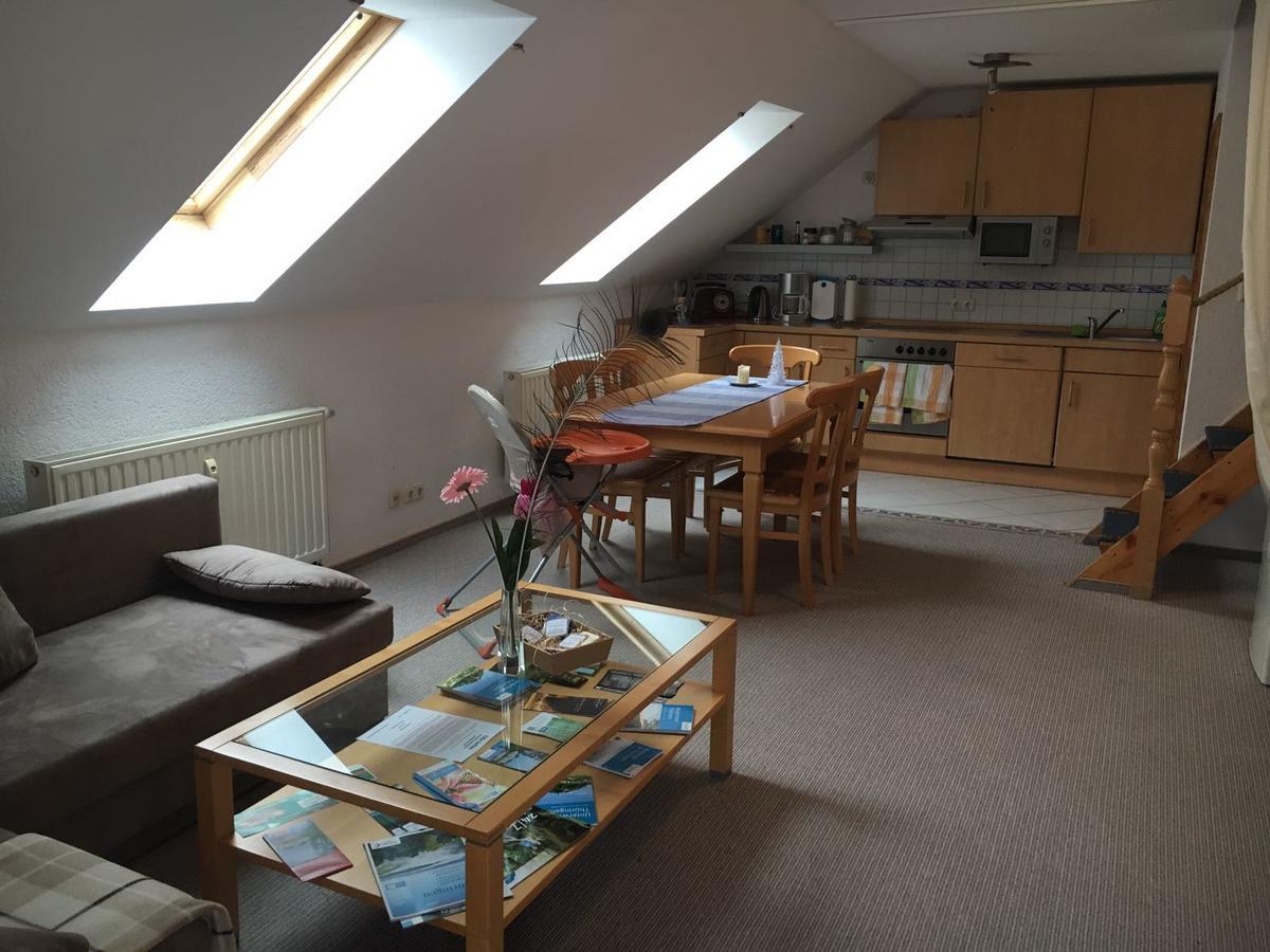 Ferienwohnung Weisskopf Alkersleben Eksteriør billede