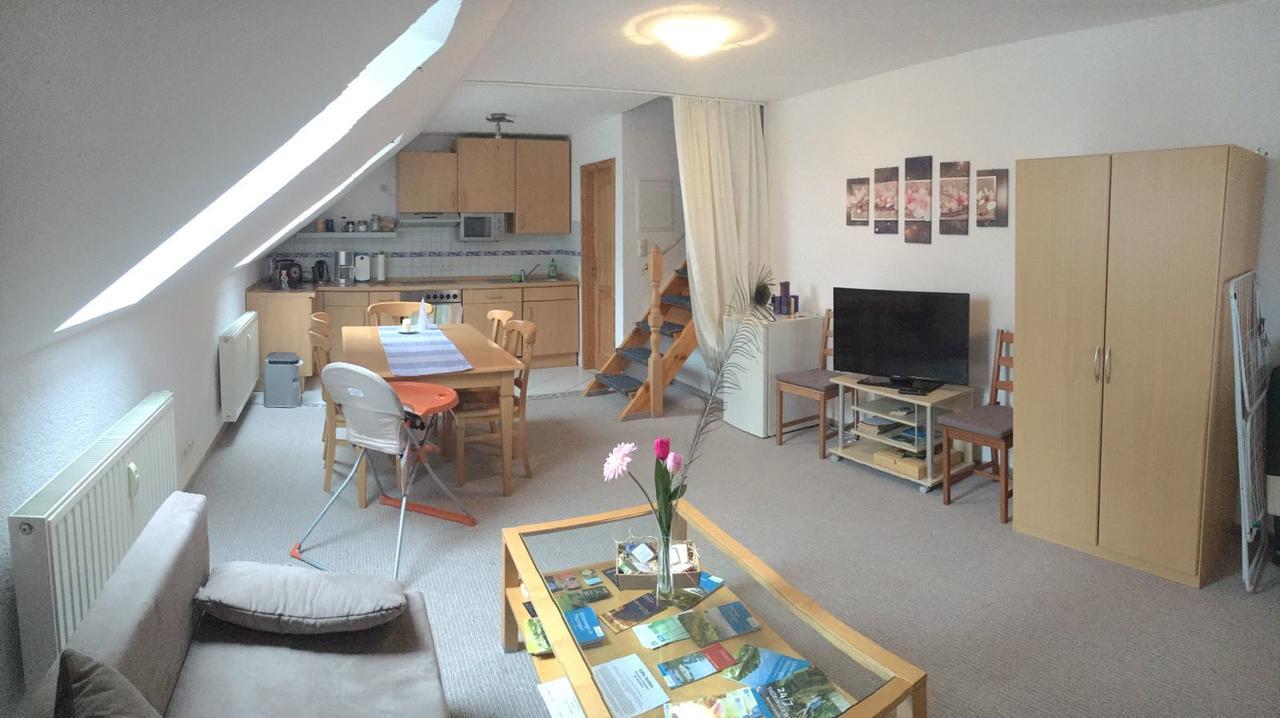 Ferienwohnung Weisskopf Alkersleben Eksteriør billede