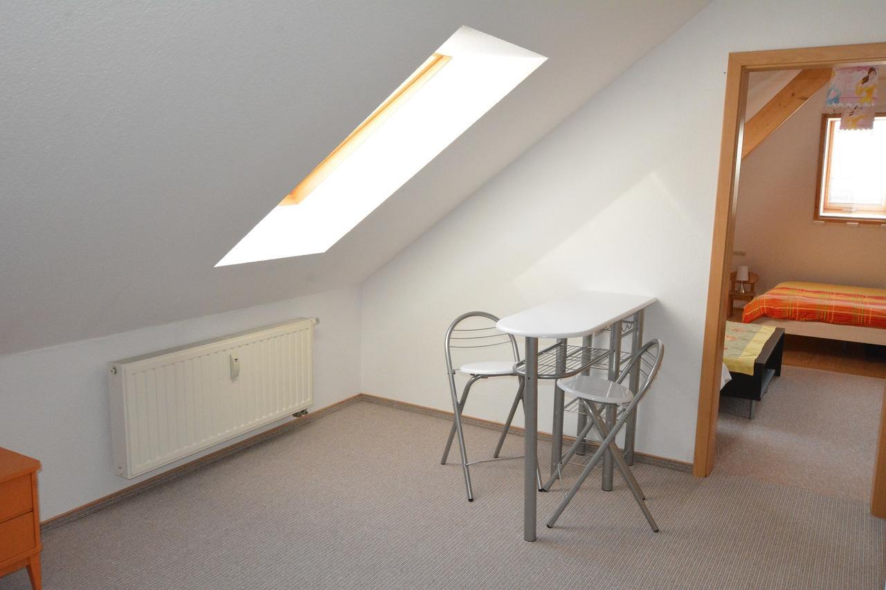 Ferienwohnung Weisskopf Alkersleben Eksteriør billede