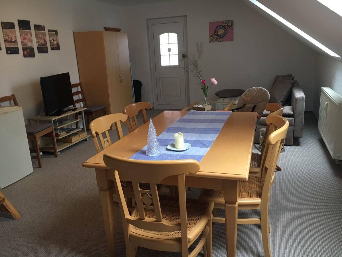 Ferienwohnung Weisskopf Alkersleben Eksteriør billede